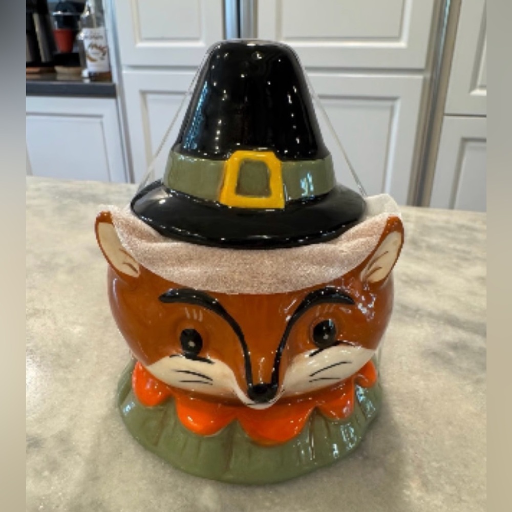 🇺🇸{BNWT} JOHANNA PARKER Fox Ceramic Trinket or Candy Dish Bought in the US. 2025